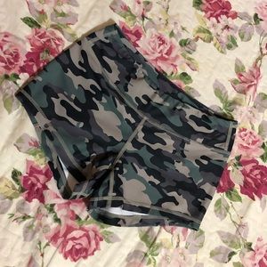 KFT Camo Spandex Shorts